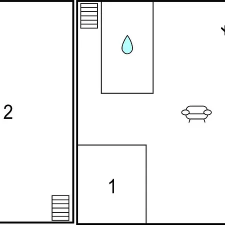 2 Bedroom Cozy In * Osieki (Koszalin)